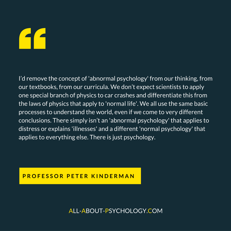 The Importance Of Abnormal Psychology