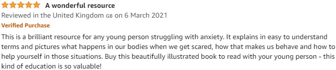 What Happens When I'm Scared: A Guide to Tricky Feelings and Big Emotions, Amazon Customer Review